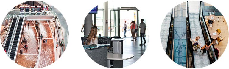 valós idejű személyszámlálás bevásárlóközpontokban és intelligens épületekben