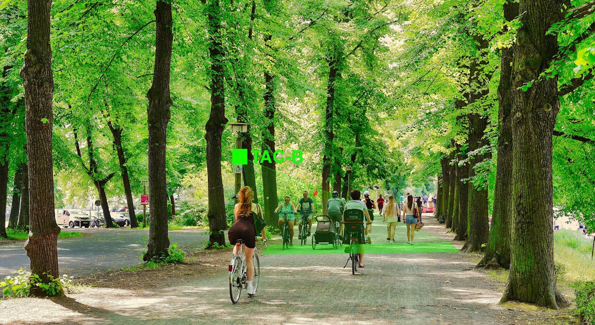 SensMax TAC-B 4G kültéri személyszámláló radar gyalogosok és kerékpárosok számlálásához