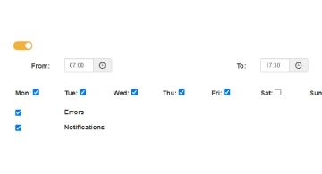 Értesítések és felhasználókezelés